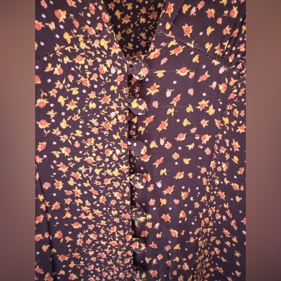 RIXO London Jackie Floral Long Sleeve Mini Dress | Size XS Rare 60s Style - Picture 12 of 14